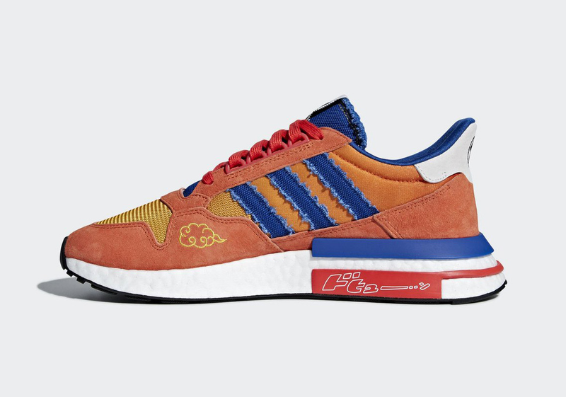 Illustration for article titled Adidas' First Two Dragon Ball Sneakers Are Goku & Frieza